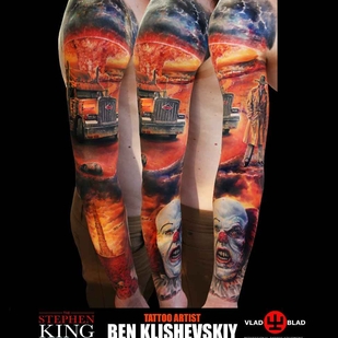 🔥 热门照片、模特作品集  #377 纹身师 Ben Klishevskiy