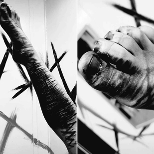 🔥 热门照片、模特作品集  #10978 纹身师 Valerio Cancellier