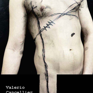🔥 热门照片、模特作品集  #10992 纹身师 Valerio Cancellier