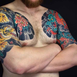 🔥 热门照片、模特作品集  #10924 纹身师 Sergey Buslay Buslaev