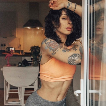 纹身模特与摄影师Anastasiya Ty