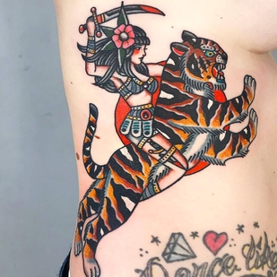 🔥 热门照片、模特作品集  #30372 纹身师 Dani Queipo