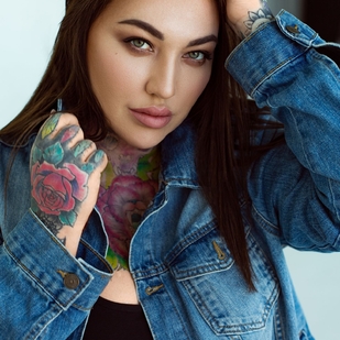 🔥 热门照片、模特作品集  #36162 纹身模特 Yaroslava Naumenko