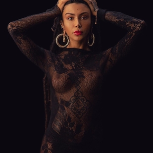 🔥 热门照片、模特作品集  #36242 纹身模特 The free elf