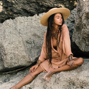 🔥 热门照片、模特作品集  #36252 纹身模特 The free elf