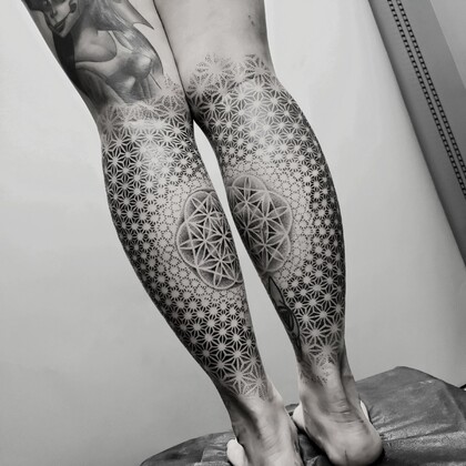 纹身灵感 # 纹身师 ILYA CASCAD