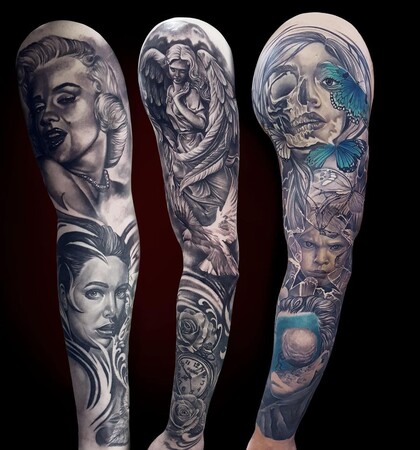 纹身灵感 #54817 纹身师 Andrei Aivazian