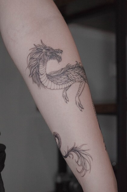 纹身灵感 #69076 纹身师 Pavlenko.ink
