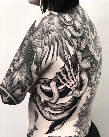 纹身灵感 #31154 纹身师 Kelly Violet