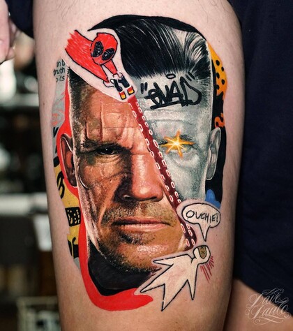 纹身灵感 #31283 纹身师 Dave Paulo