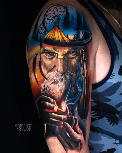 纹身灵感 # 纹身师 Kristina Taylor