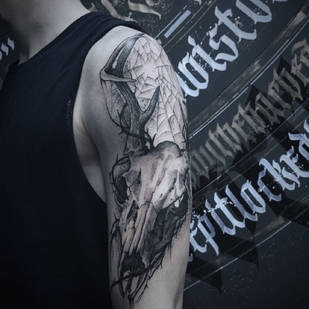 🔥 热门照片、模特作品集  #36454 纹身师 Stas Kras