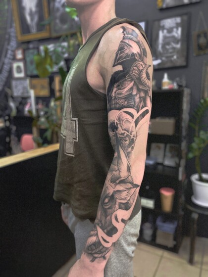 纹身灵感 #36453 纹身师 Stas Kras