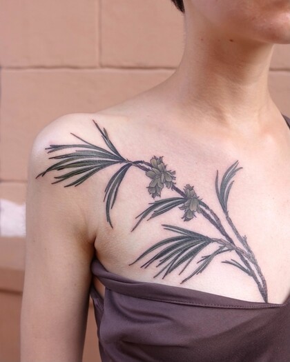 纹身灵感 # 纹身师 Olga Nekrasova