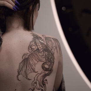 🔥 热门照片、模特作品集  #55459 纹身师 Polina Lihacheva | Polyashatattoo