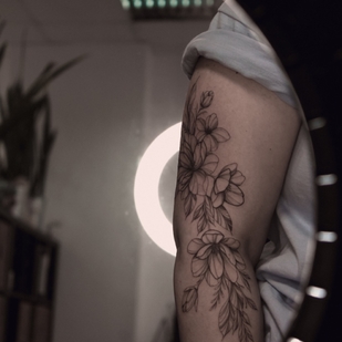 🔥 热门照片、模特作品集  #55453 纹身师 Polina Lihacheva | Polyashatattoo