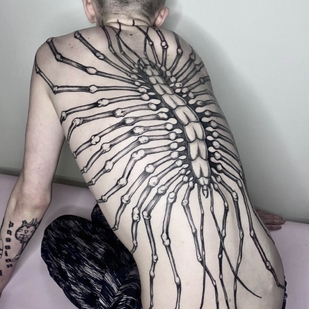 🔥 热门照片、模特作品集  #70428 纹身师 Lika Lesova