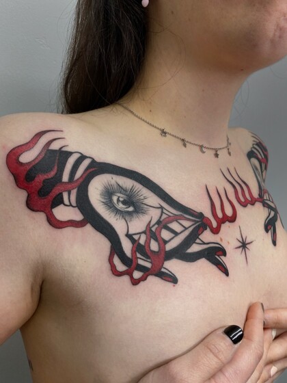 纹身灵感 #70679 纹身师 Lilentatt