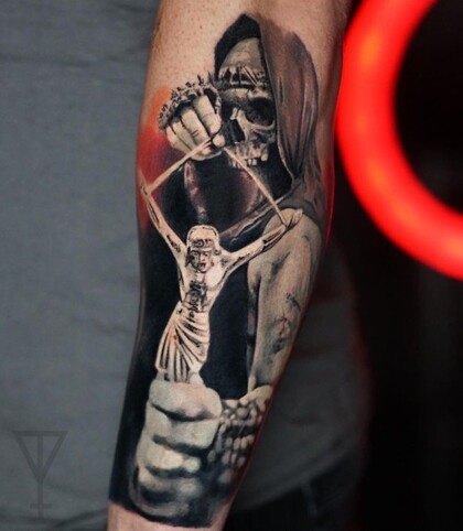 纹身灵感 #70752 纹身师 Roman Vainer