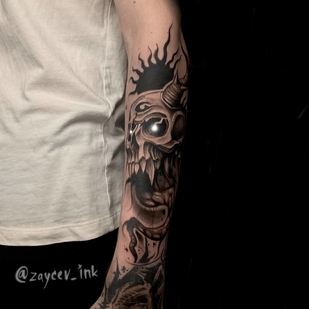 🔥 热门照片、模特作品集  #70781 纹身师 Maxim zaycev_ink