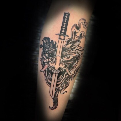 纹身灵感 #70912 纹身师 Krasnodar Ink