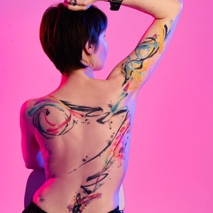 🔥 热门照片、模特作品集  #71725 纹身师 John D’Addario INKPORT PEOPLE