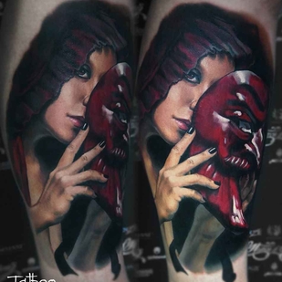 🔥 热门照片、模特作品集  #1349 纹身师 Valentina Ryabova