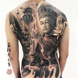 🔥 热门照片、模特作品集  #22449 纹身师 Heng Yue（岳阳新刺客)