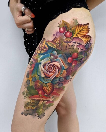 纹身灵感 #31731 纹身师 Lianne Moule