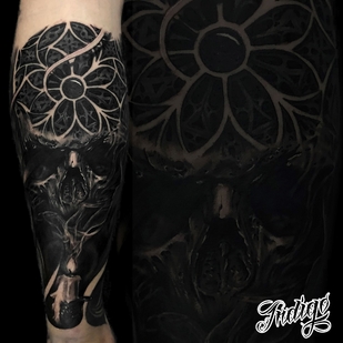 🔥 热门照片、模特作品集  #36899 纹身师 Andrey Indigo