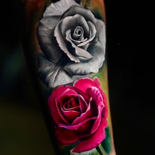 🔥 热门照片、模特作品集  #55881 纹身师 Yesy Tattoo