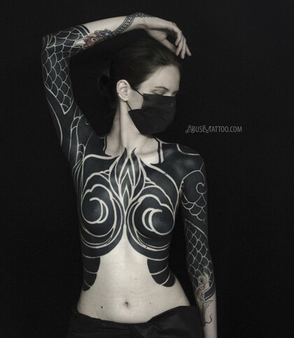 纹身灵感 # 纹身师 Ruslan Abusev