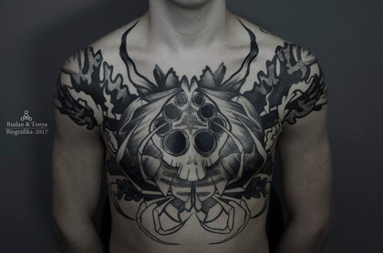 纹身灵感 # 纹身师 Ruslan Abusev
