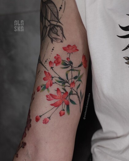 纹身灵感 # 纹身师 Aleksandra Siminska