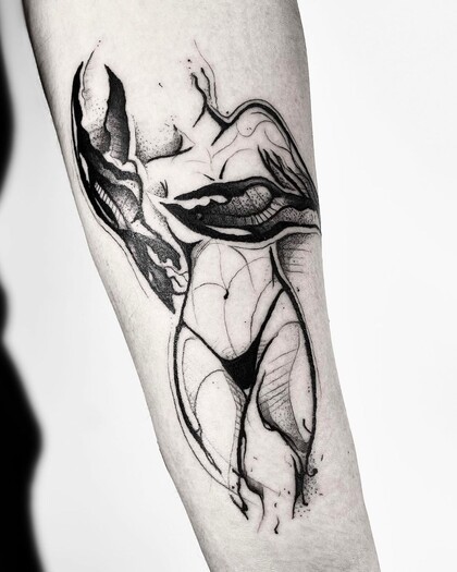 纹身灵感 #56086 纹身师 Kuba Szypulski