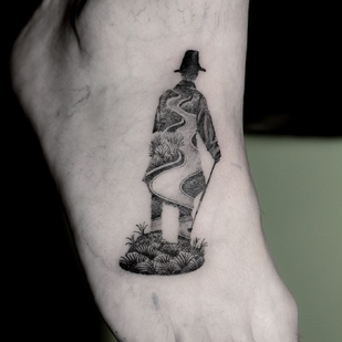 🔥 热门照片、模特作品集  #56261 纹身师 Felix Graph Tattoo