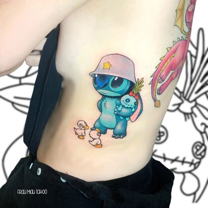 纹身灵感 # 纹身师 Frau Miau Tattoo