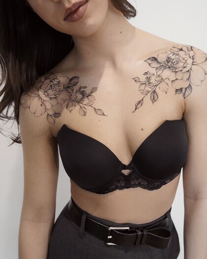 纹身灵感 # 纹身师 Yarina Tereshchenko