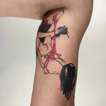 纹身灵感 #57916 纹身师 Marie Thirteen