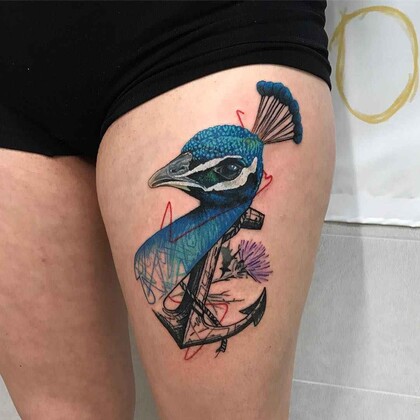 纹身灵感 #12353 纹身师 Rafal Makarow