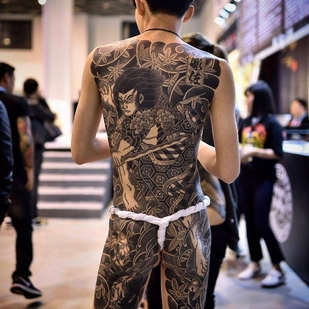 🔥 热门照片、模特作品集  #22797 纹身师 Diao Zuo