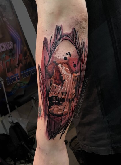 纹身灵感 #23493 纹身师 Nika Ya