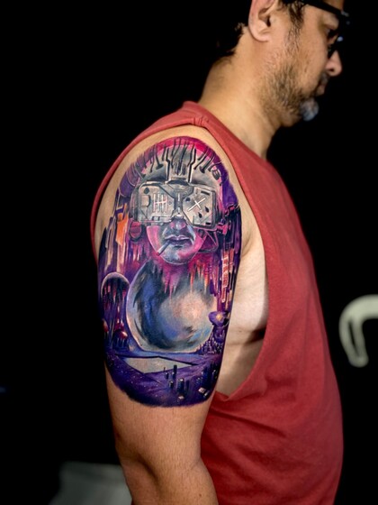 纹身灵感 #58073 纹身师 Andrew wijaya