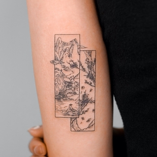 🔥 热门照片、模特作品集  #58198 纹身师 EQ tattoo