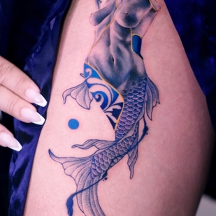 🔥 热门照片、模特作品集  #72994 纹身师 Tatuaggi di porcellana