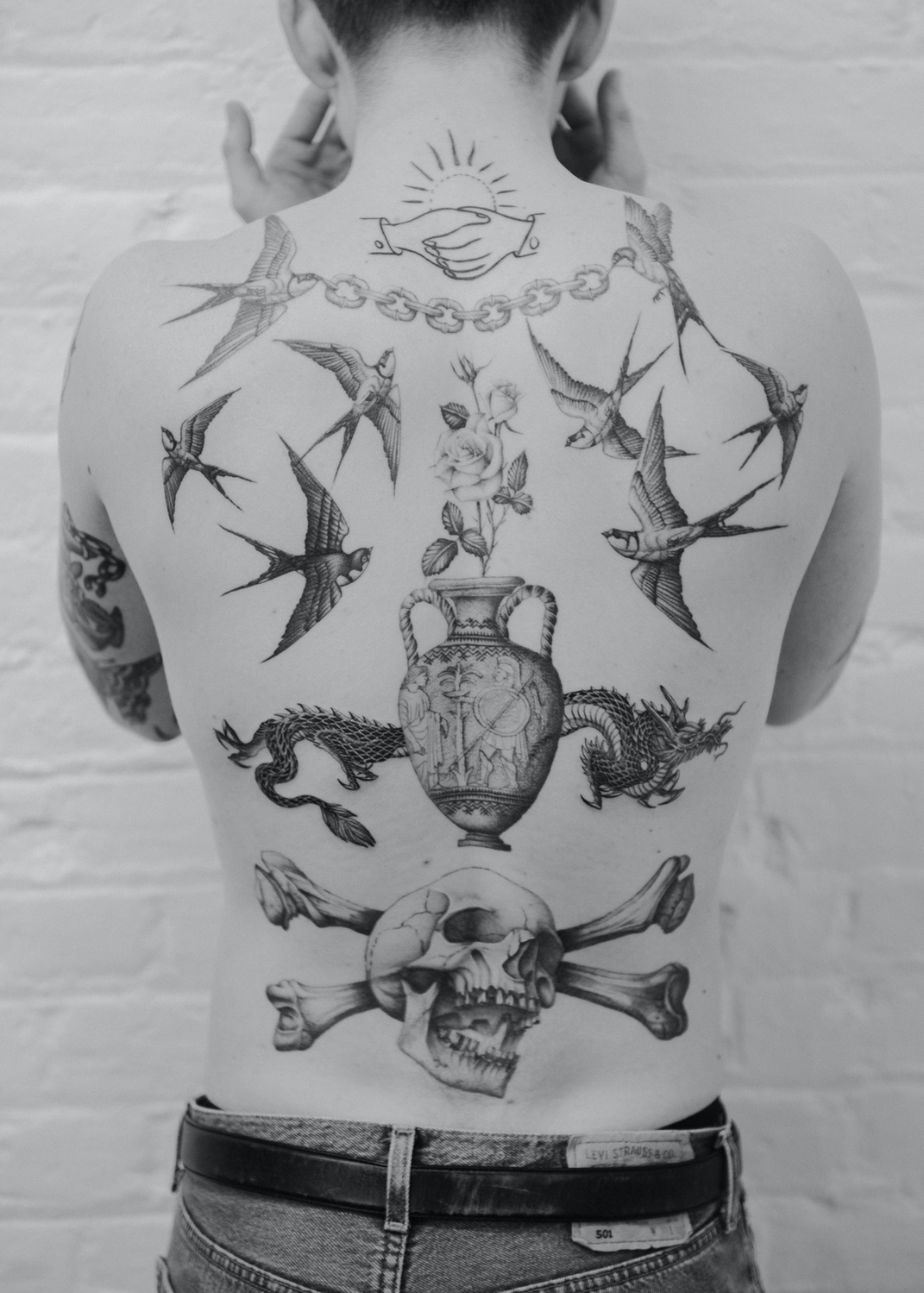 Tattoo artist Delphin Musquet