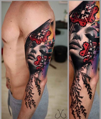 纹身灵感 #2164 纹身师 Timur Lysenko