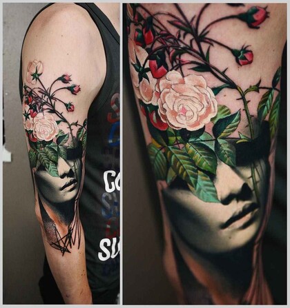 纹身灵感 #2181 纹身师 Timur Lysenko