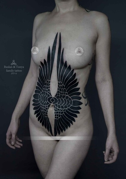 纹身灵感 # 纹身师 Ruslan Abusev