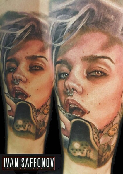 纹身灵感 #24182 纹身师 Ivan Safonov
